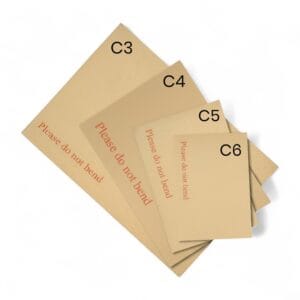 Board Backed Envelopes ? Please Do Not Bend ? Manilla Brown Hard Card Envelopes ? C3, C4, C5, C6 ? Peel & Seal