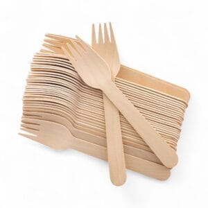 6" Wooden Forks