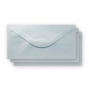 Premium Quality Silver Color DL Shimmer Envelopes 220mm x 110mm
