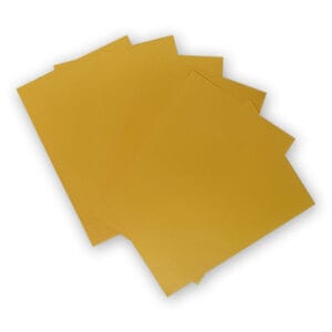 Highest Quality A4 Yellow Gold Double Sided Shimmer Card-250GSM