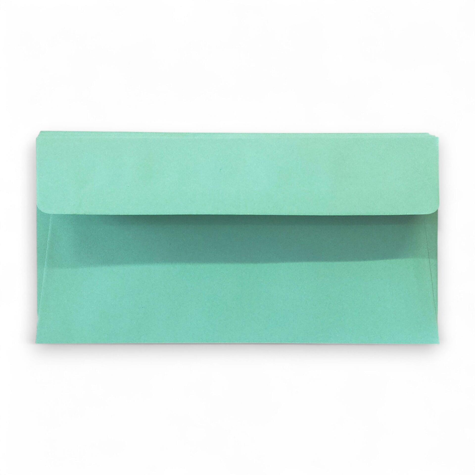 Aqua Green High Quality Vanguard Gummed Straight Flap DL Envelopes 120GSM