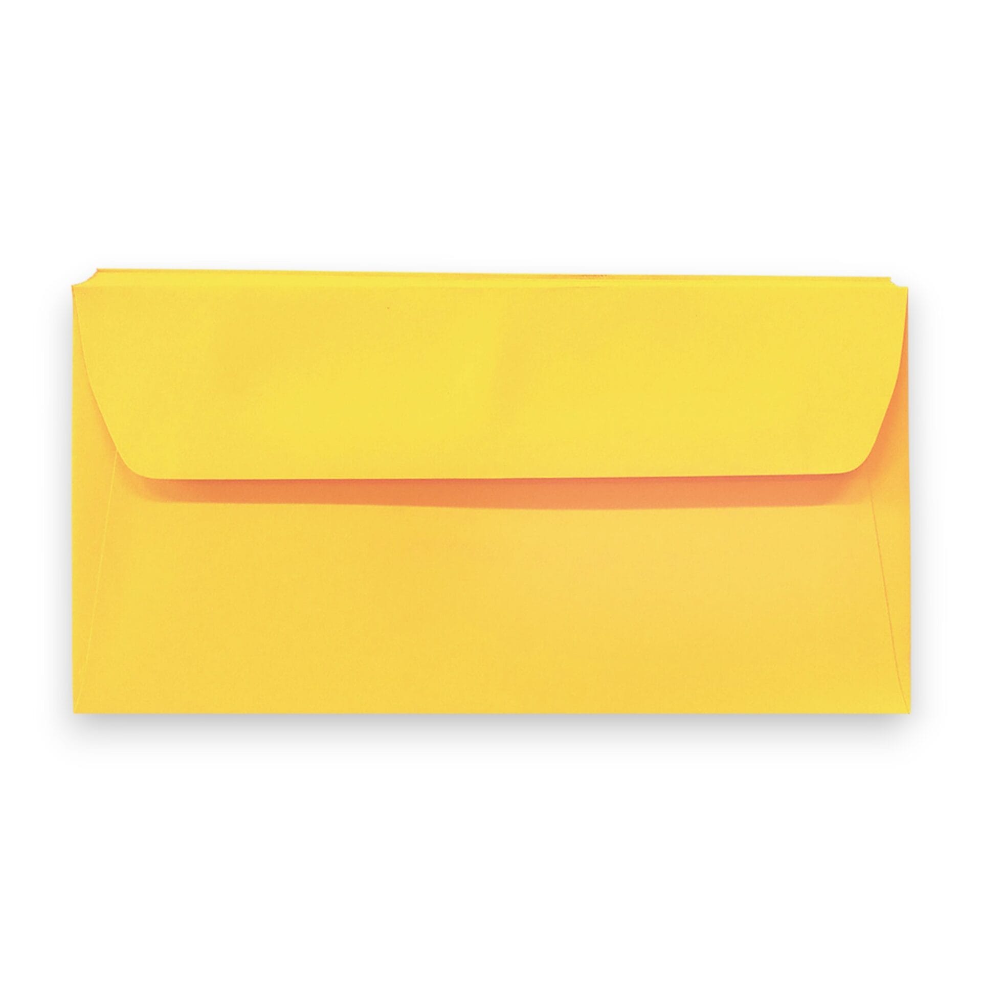 Gold High Quality Vanguard Gummed Straight Flap DL Envelopes 120GSM