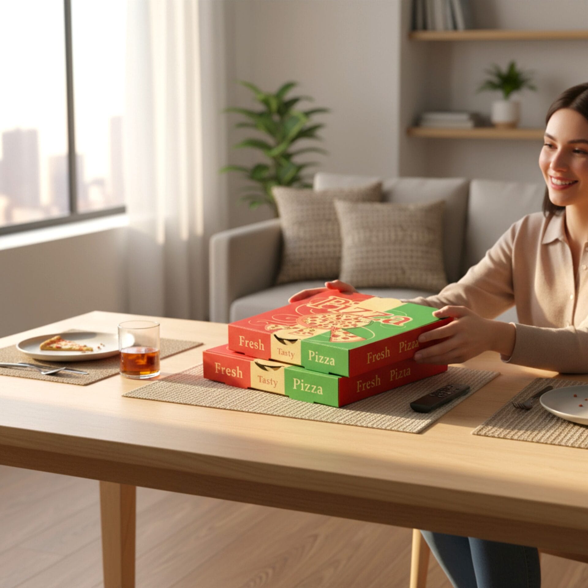 Printed Pizza Boxes of 9, 12 & 15 Inch - Image 5