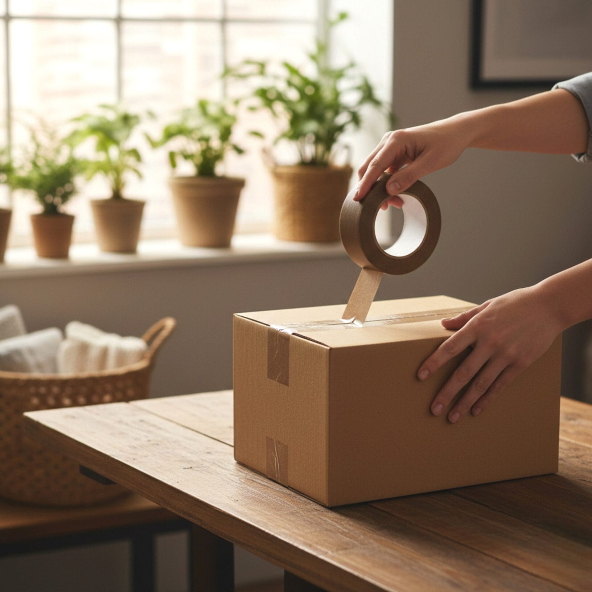 Brown Kraft Paper Tape | Eco-Friendly Packaging Tape | Strong, Recyclable & Biodegradable - Image 5