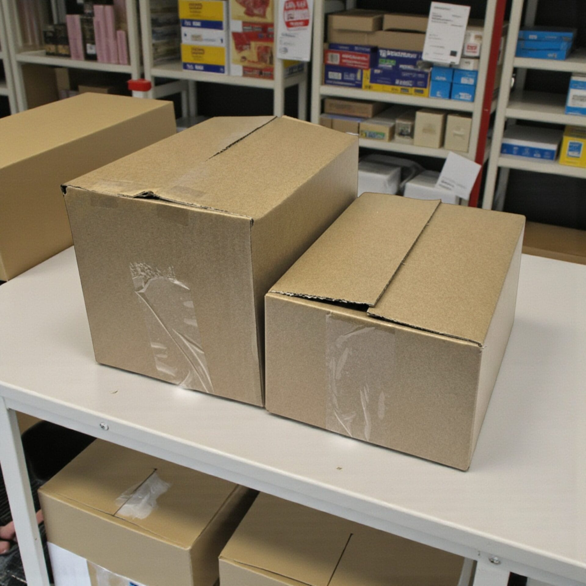 Single Wall 8x6x6" & 8x6x4" Shipping Boxes - Image 10