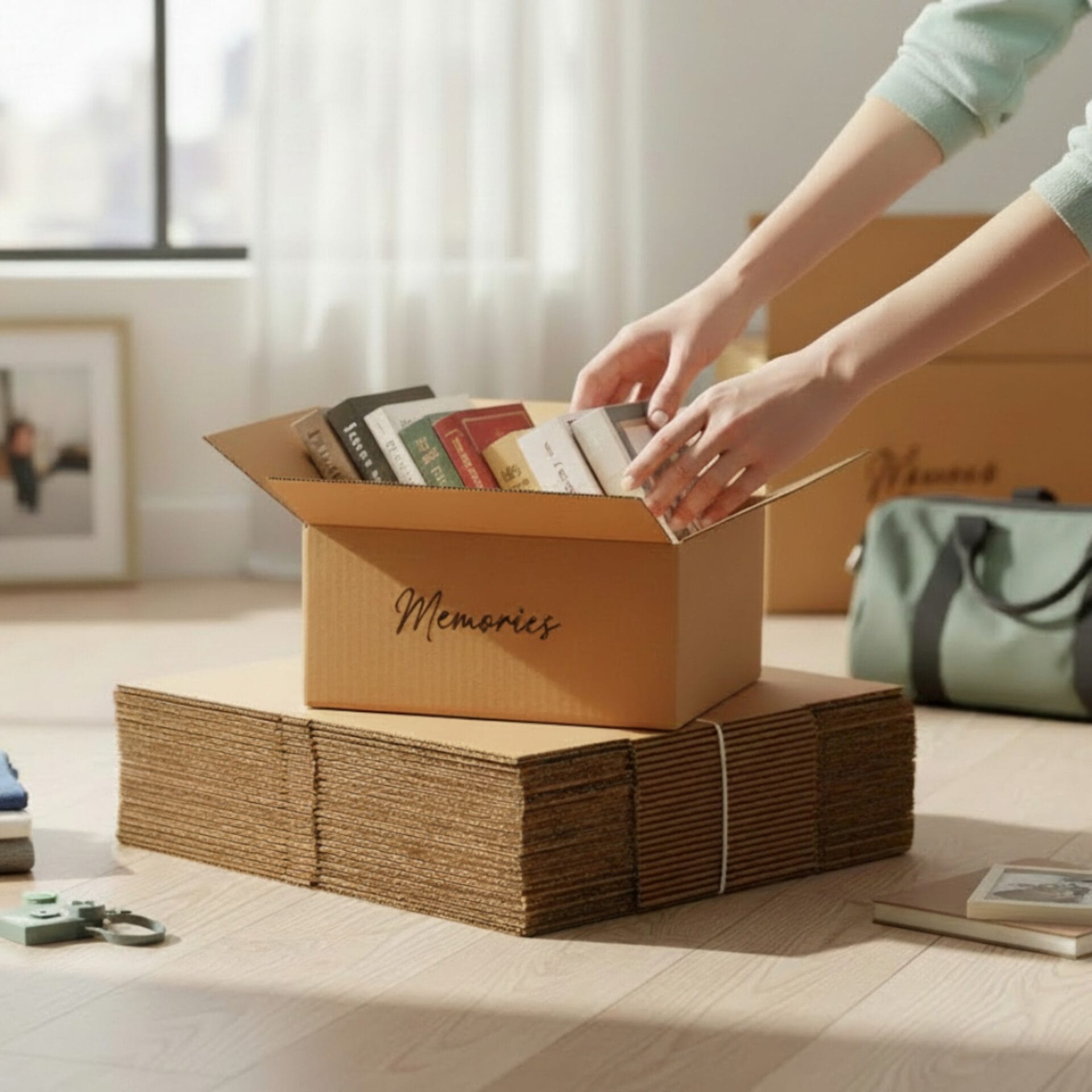 Single Wall 8x6x6" & 8x6x4" Shipping Boxes - Image 7