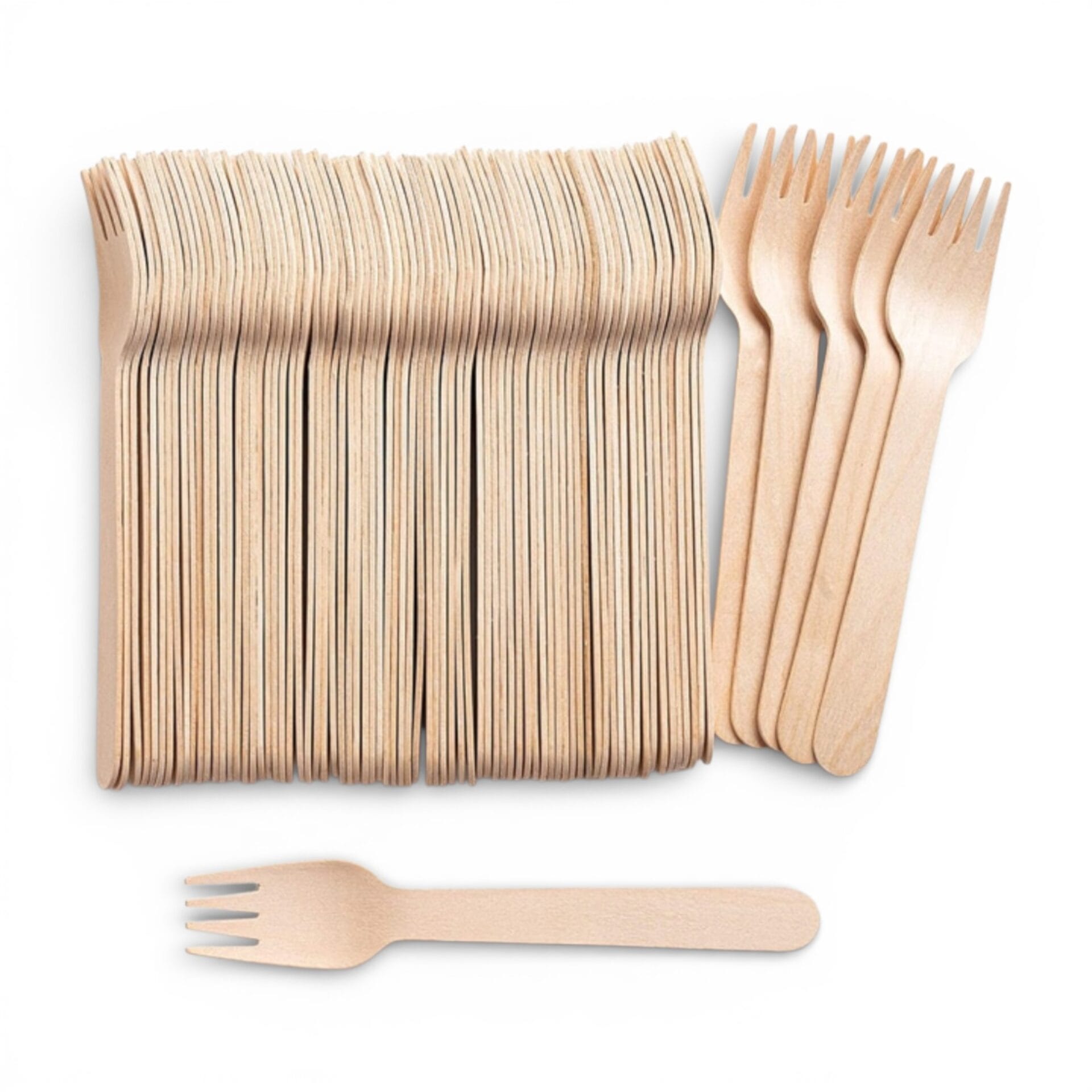 6" Wooden Forks - Image 9