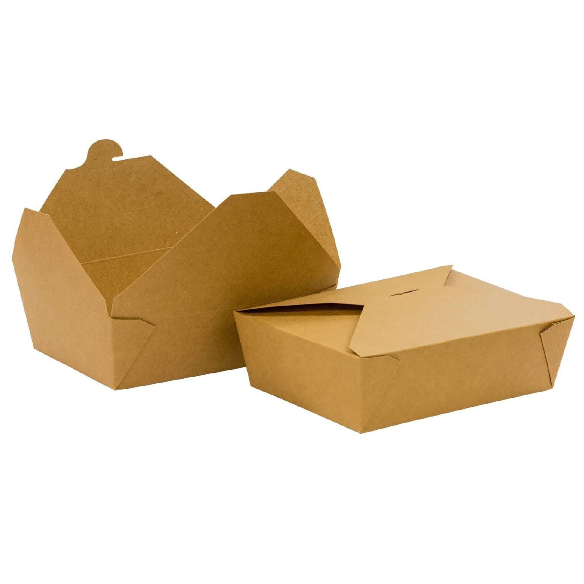 70oz/2000ml No3 Kraft Biodegradable Leakproof Container - Image 8