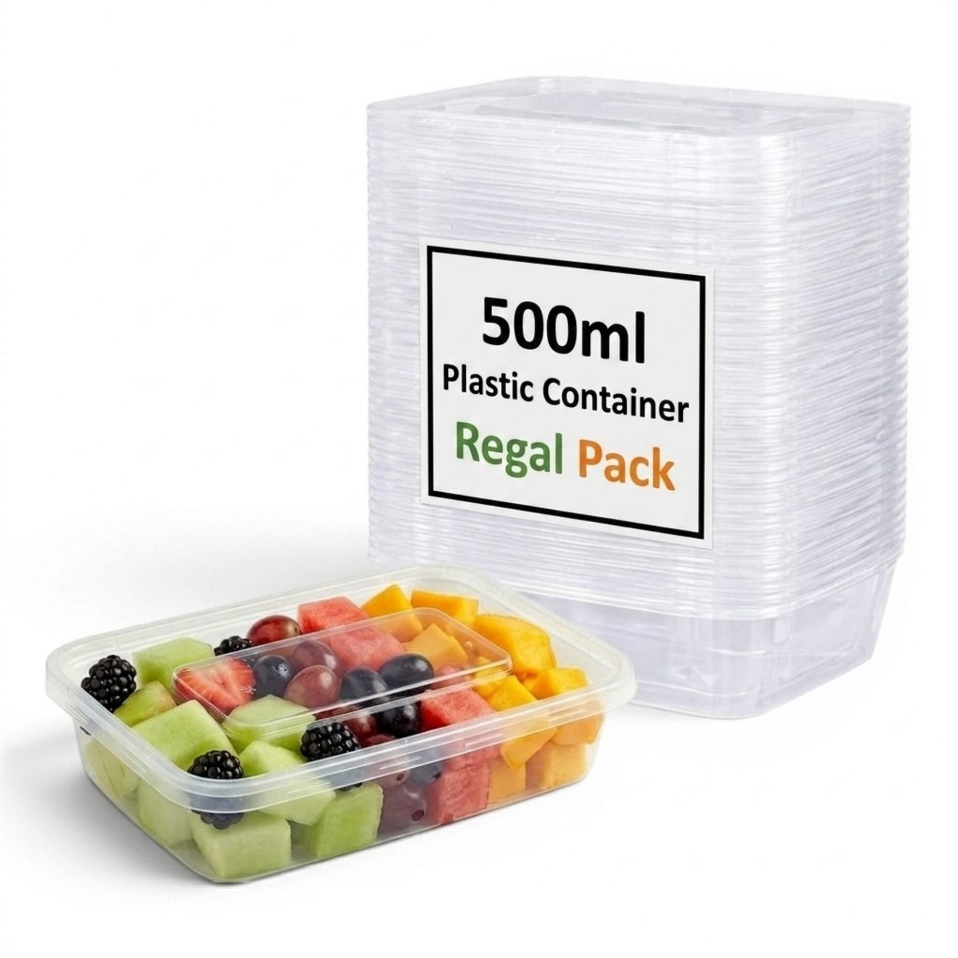 Plastic Food Containers with Lids – 500ml & 650ml - Image 17