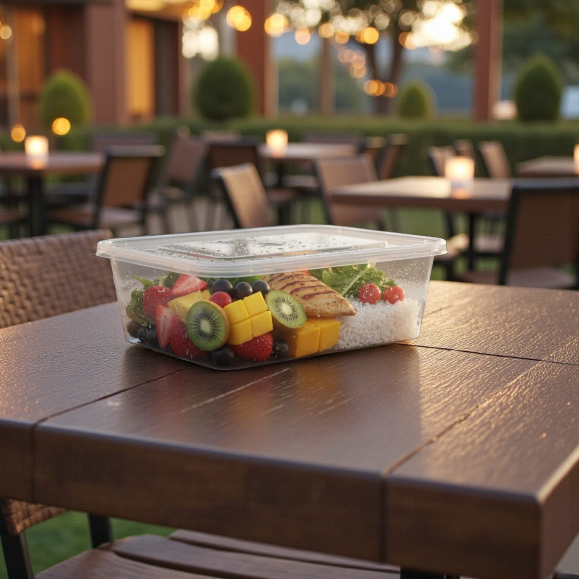 Plastic Food Containers with Lids – 500ml & 650ml - Image 7