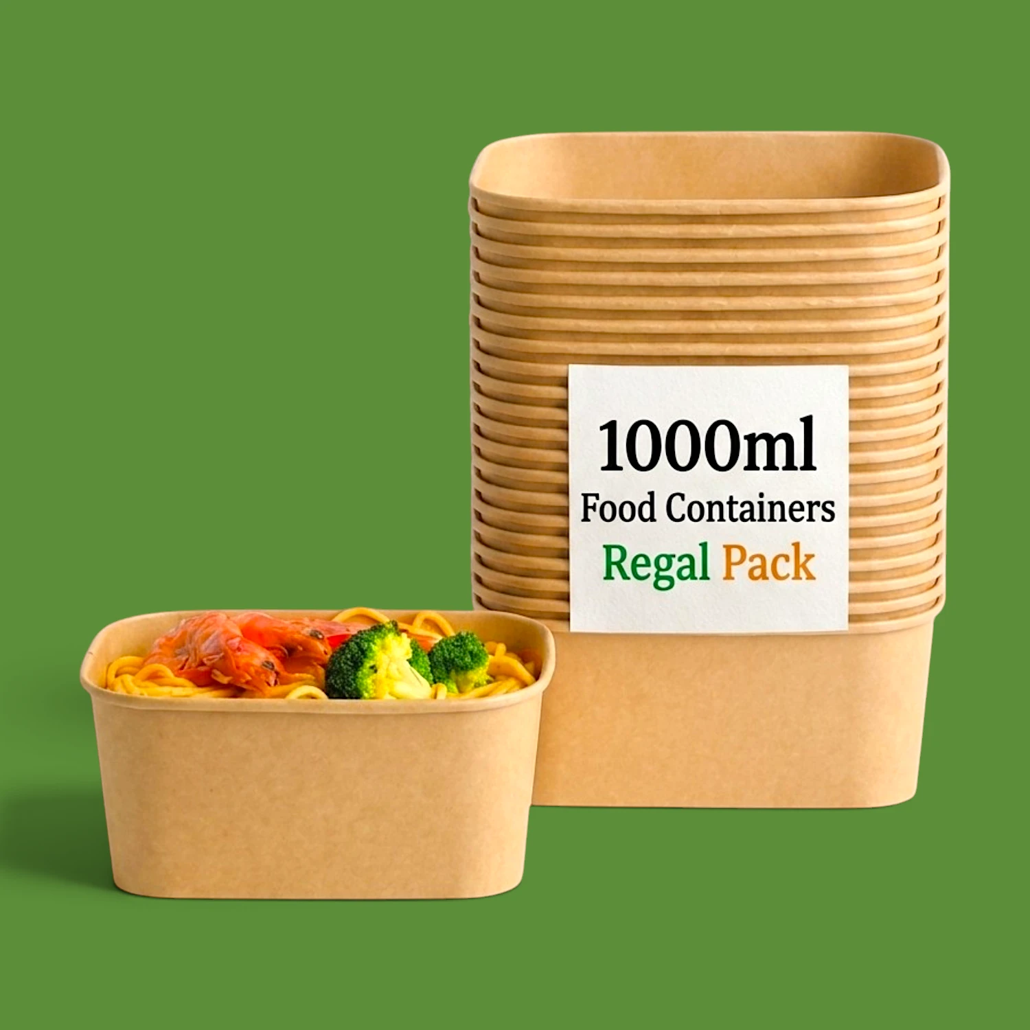 1000ml Rectangular Container