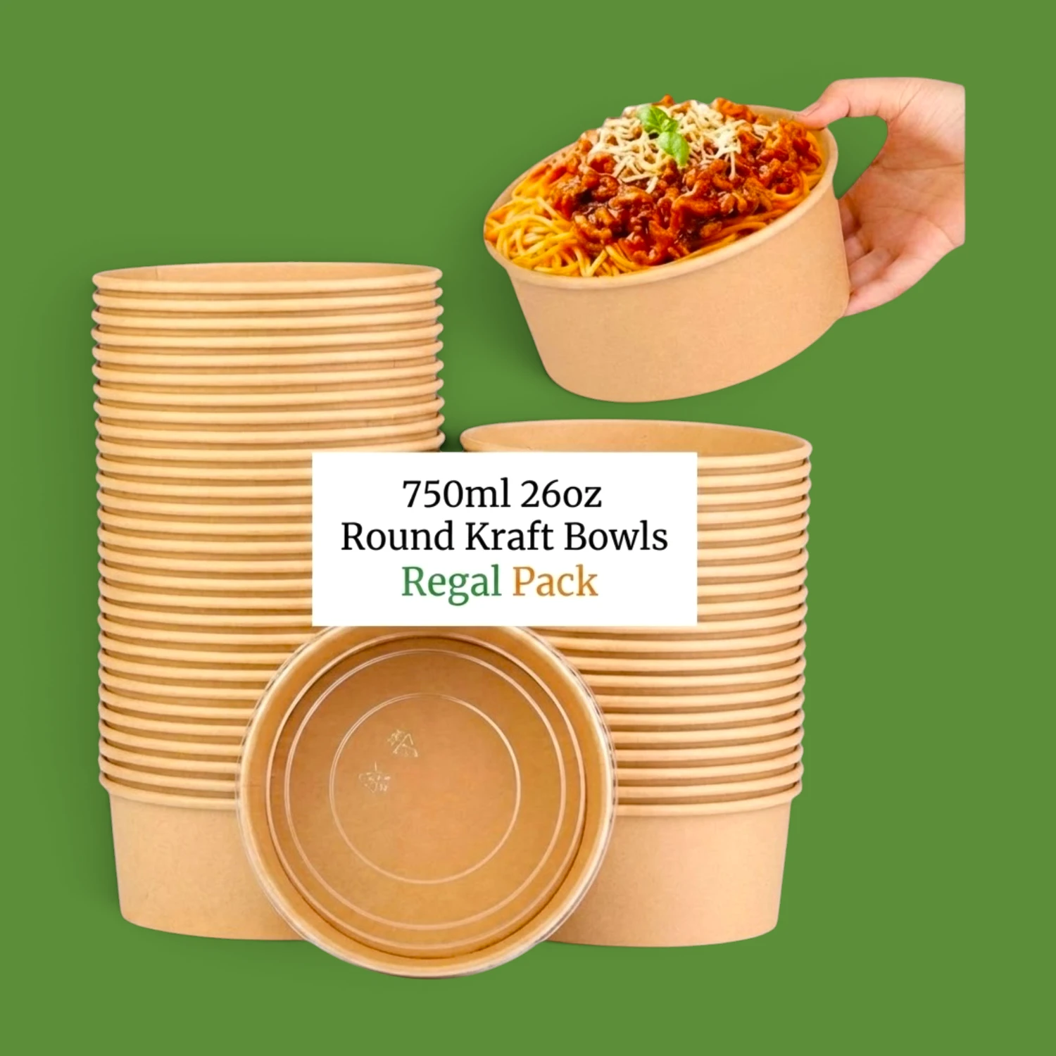 750ml Round Bowl