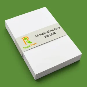 A4 White Plain Sheet Card-250GSM