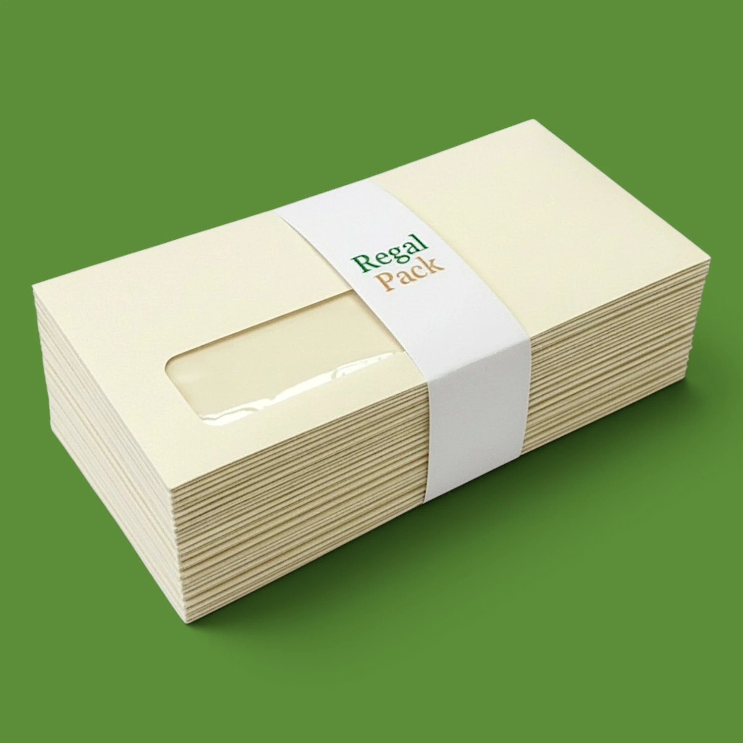 DL Cream Window Envelopes - 120GSM