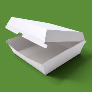 White Dinner Box