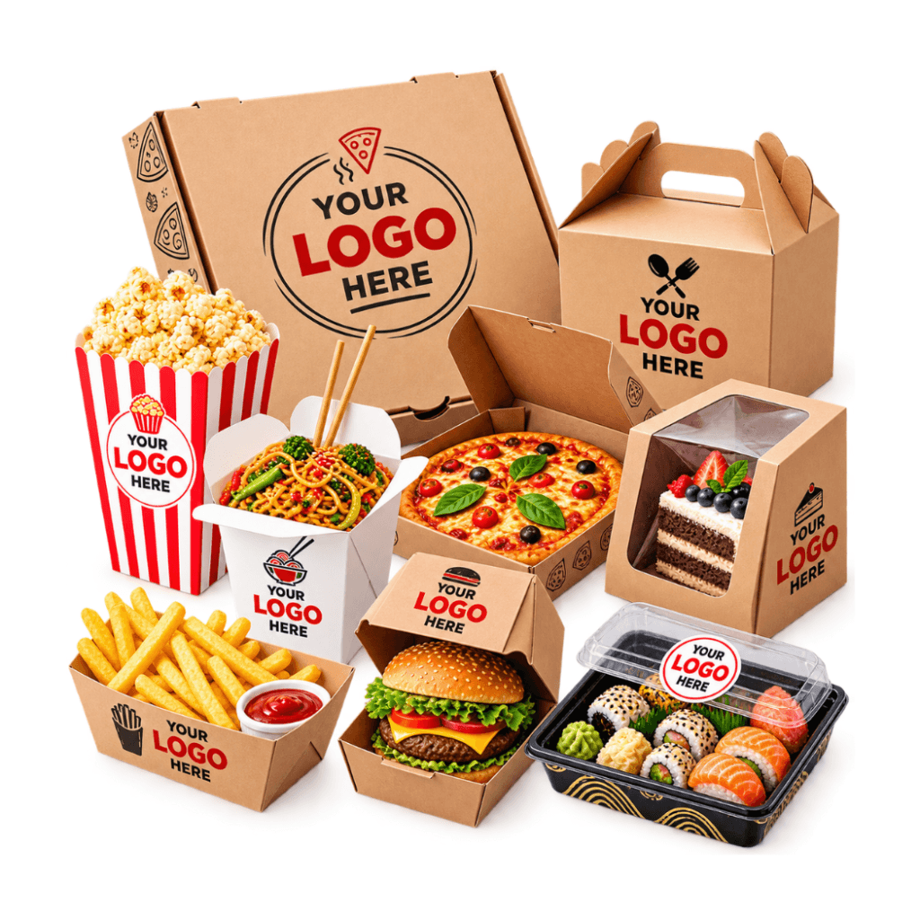FOOD BOXES WHITE BG