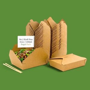 No2 Kraft Box 51oz/1450ml