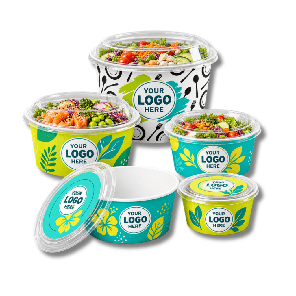 SALAD BOWLS WHITE BG