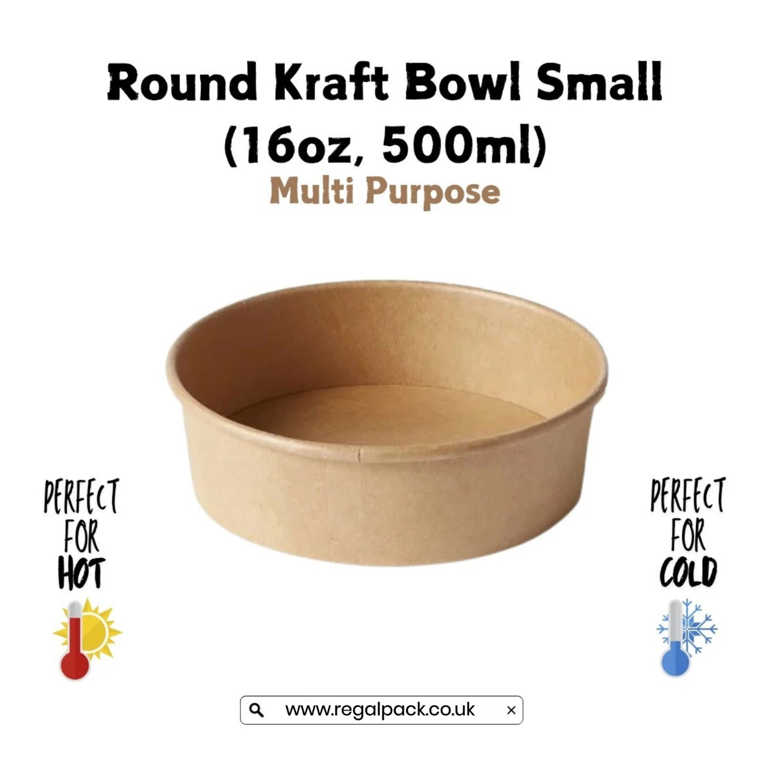 500ml Round Bowl - Image 5