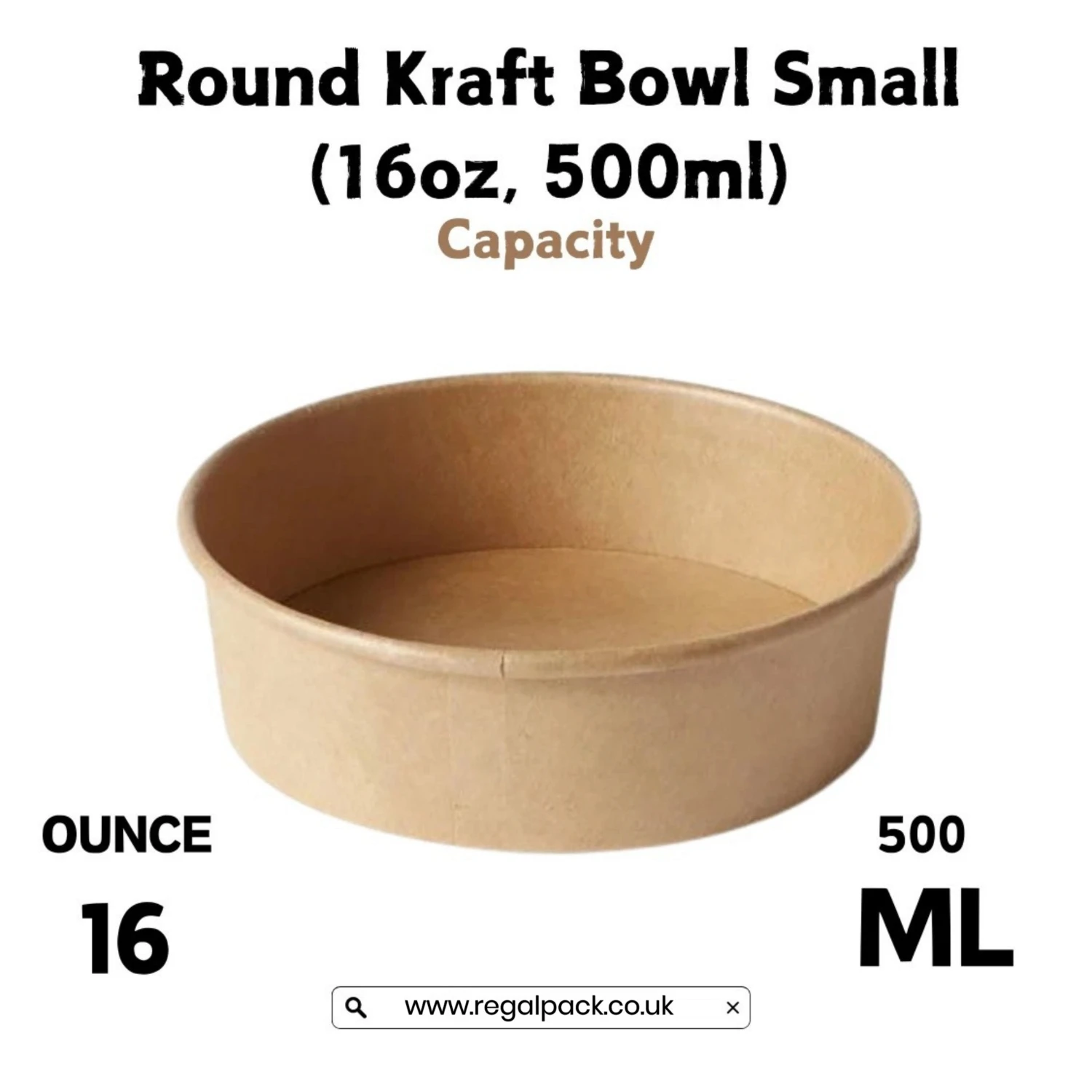 500ml Round Bowl - Image 6