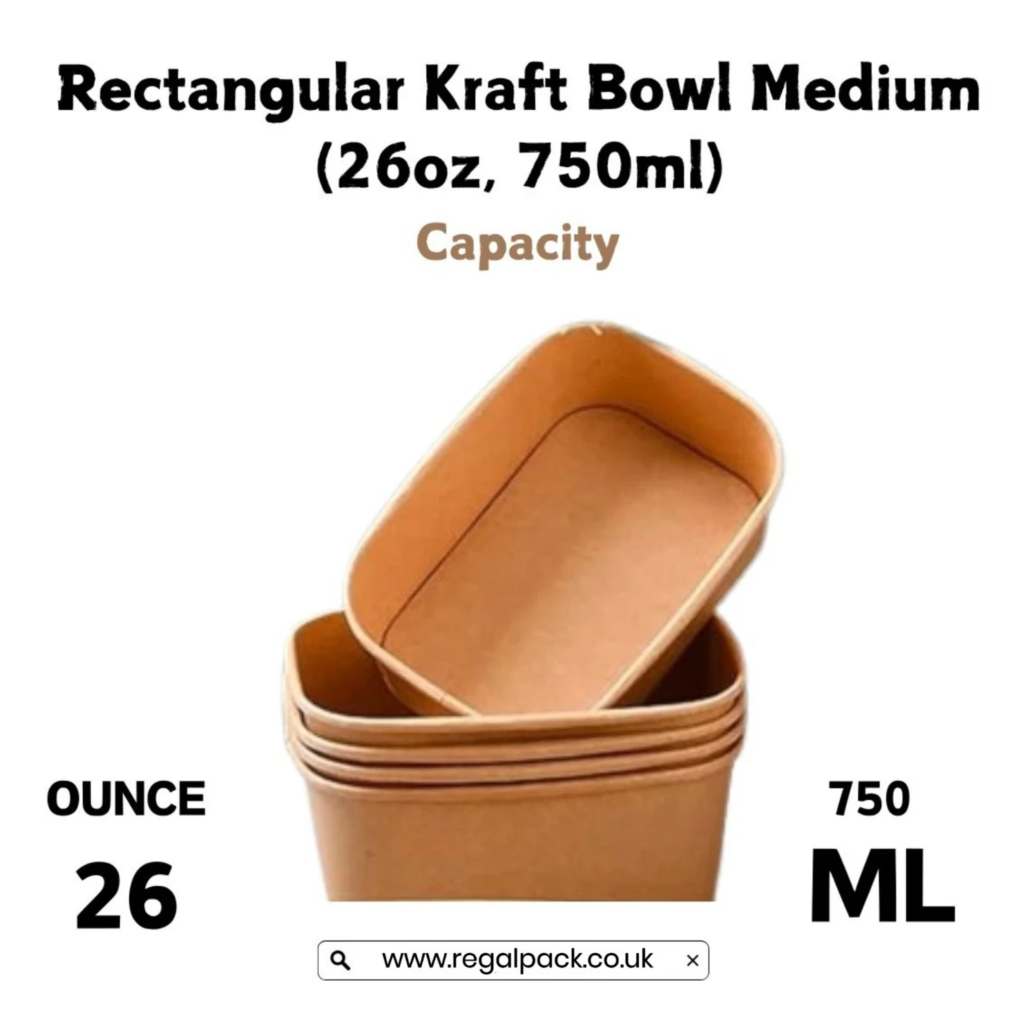 750ml Rectangular Container - Image 5