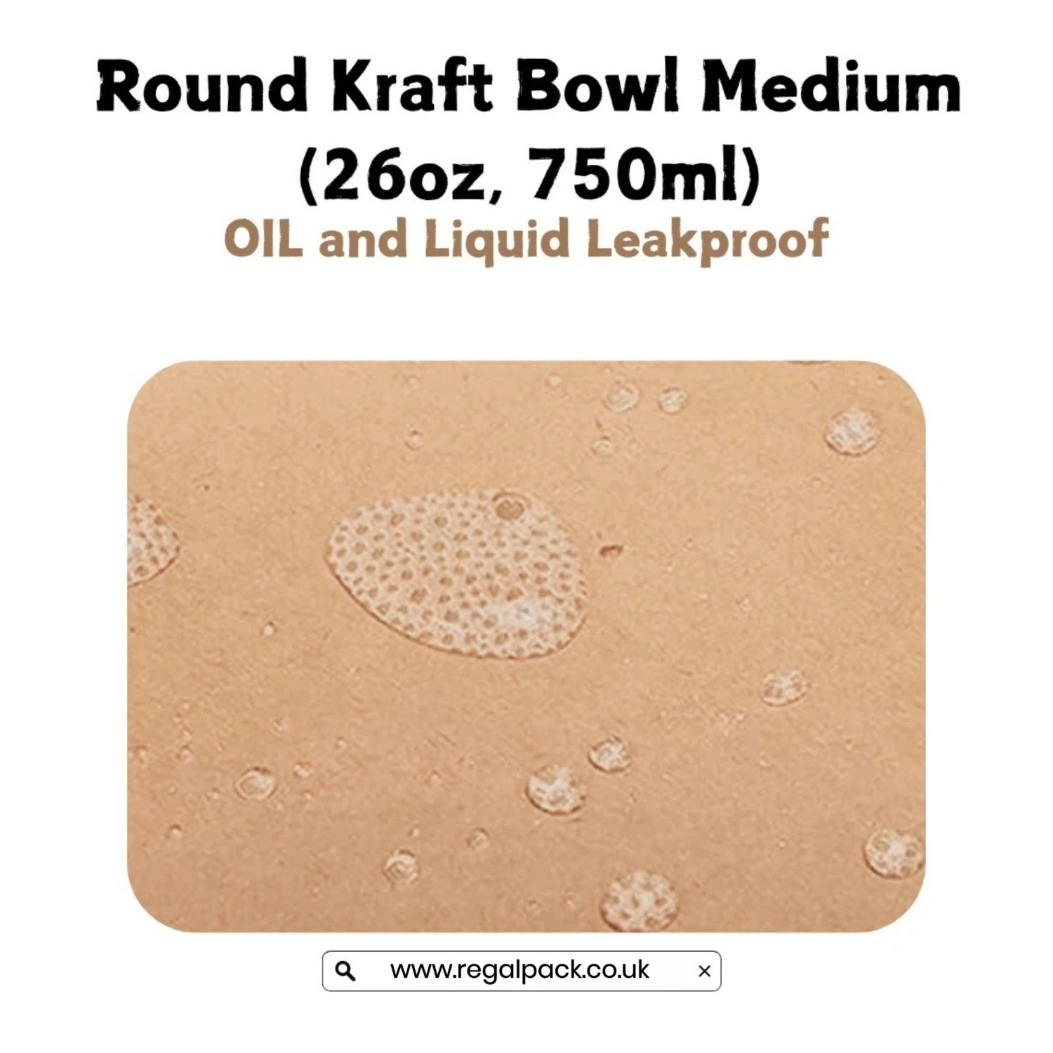 750ml Round Bowl - Image 4