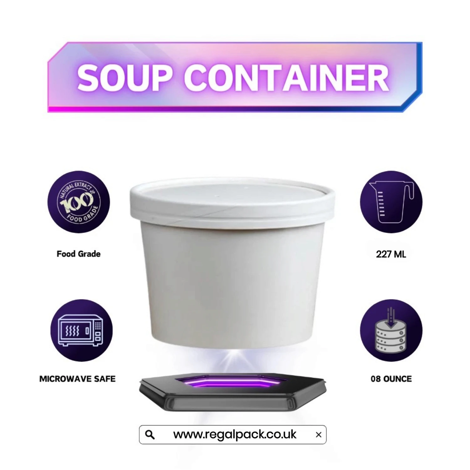 8oz Soup Container - Image 5