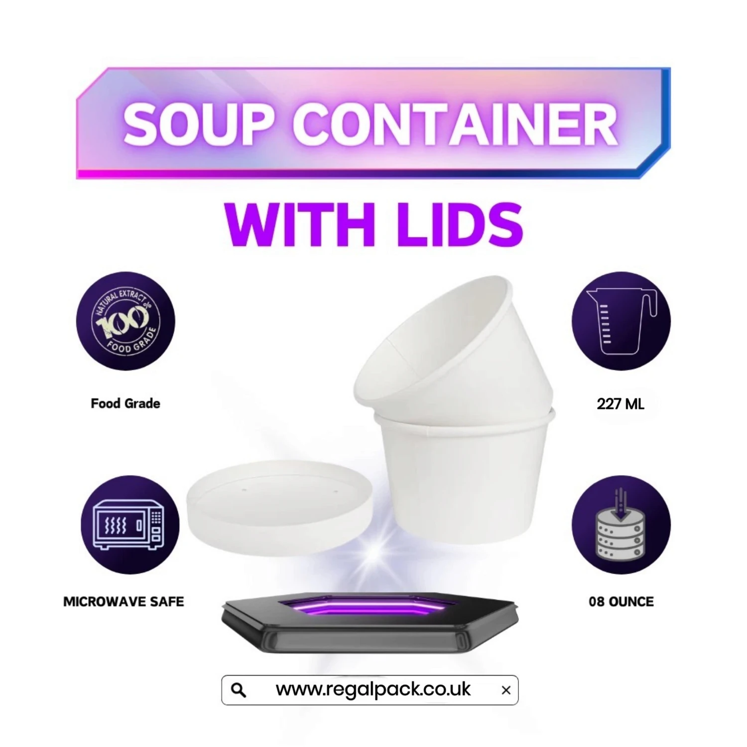 8oz Soup Container - Image 7