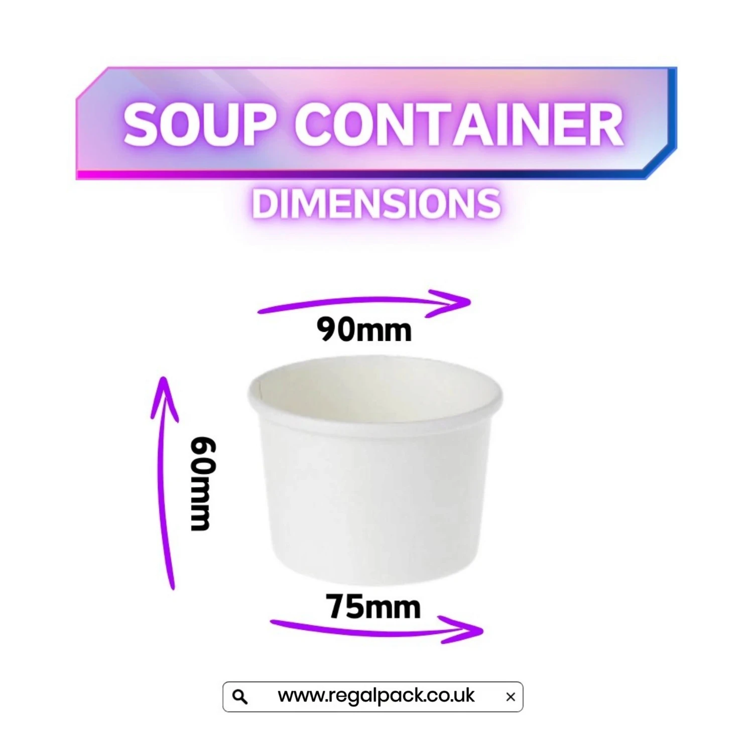 8oz Soup Container - Image 2
