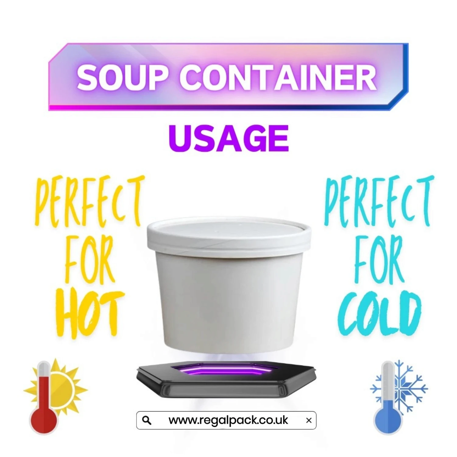 8oz Soup Container - Image 3