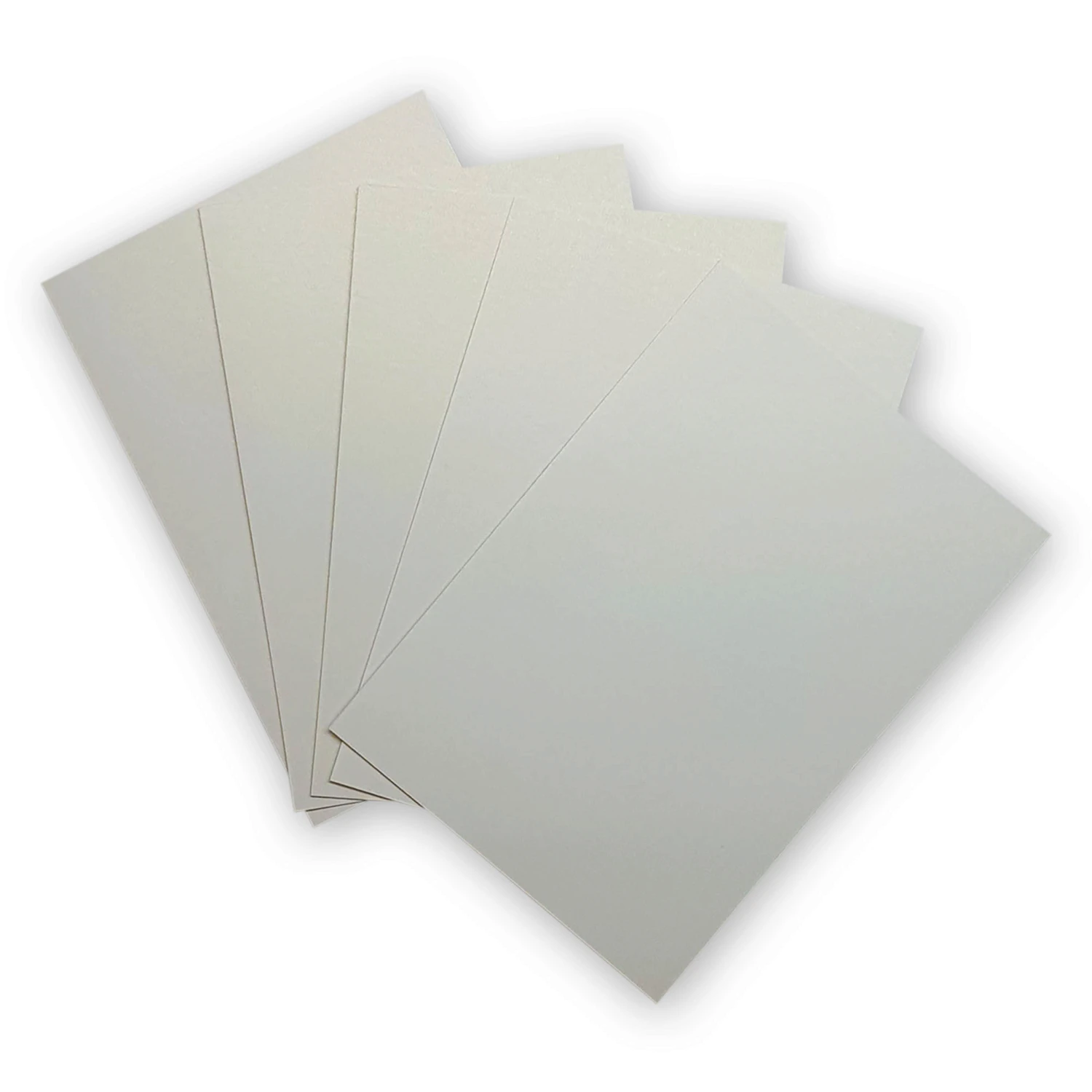 A4 Ice White Double Sided Shimmer Card - 250GSM - Image 5