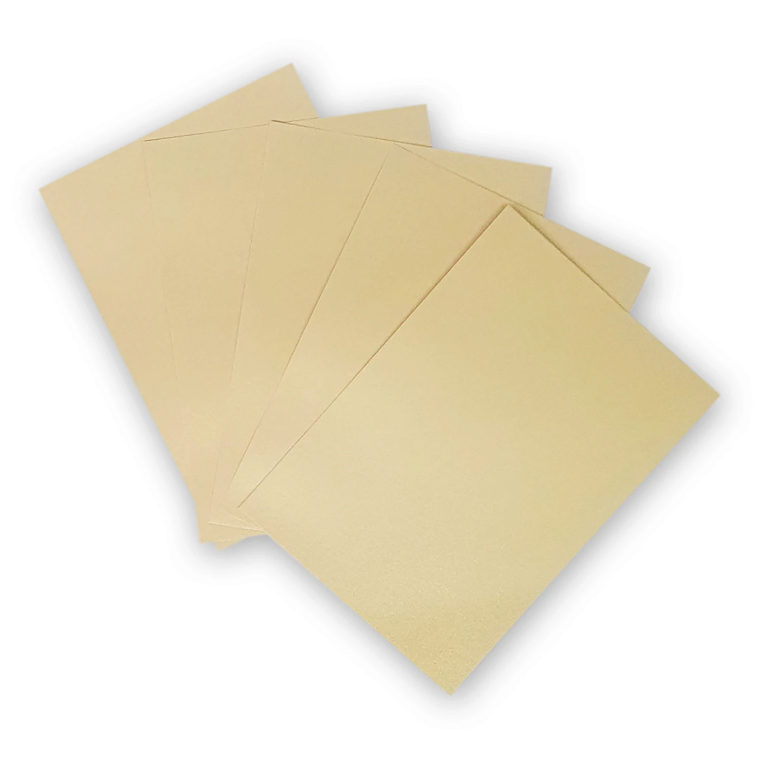 A4 Ivory Double Sided Shimmer Card - 250GSM - Image 4