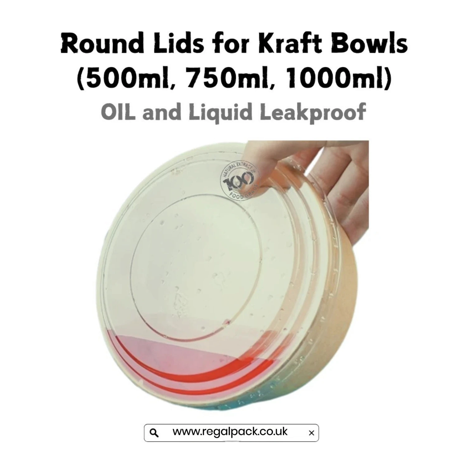 RPET Round Lids - Image 4