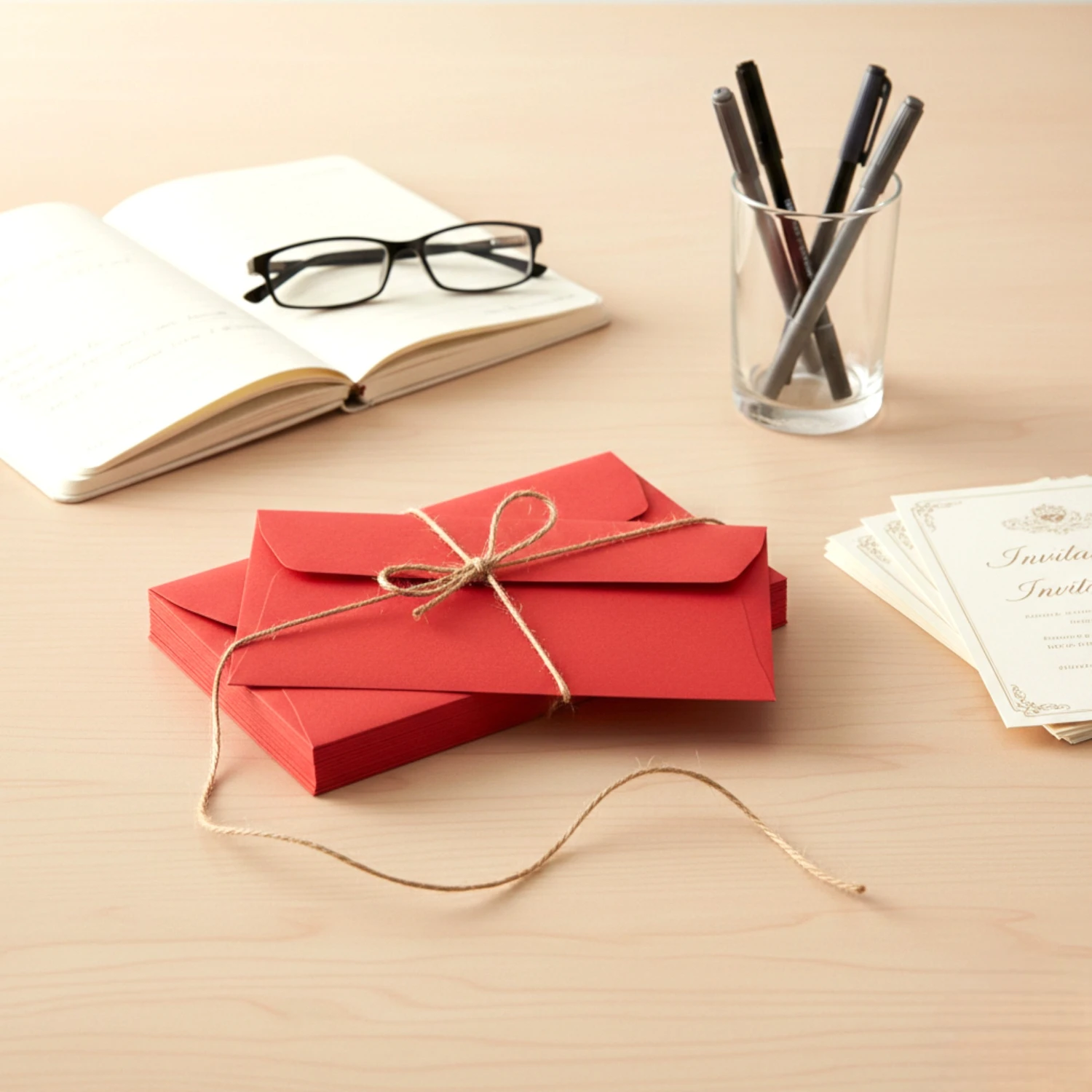 DL Red Envelopes - 120GSM - Image 3