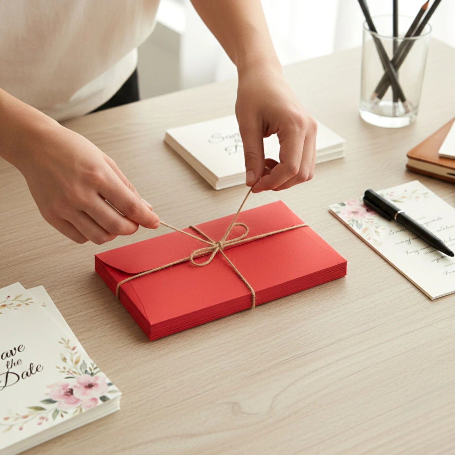 DL Red Envelopes - 120GSM - Image 2